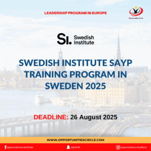 Swedish Institute SAYP Training Program in Sweden 2025