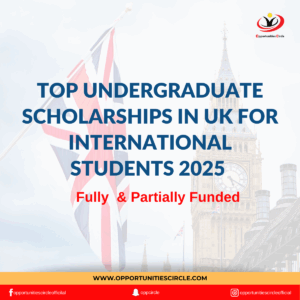 TOP Undergraduate Scholarships in UK for International Students 2025