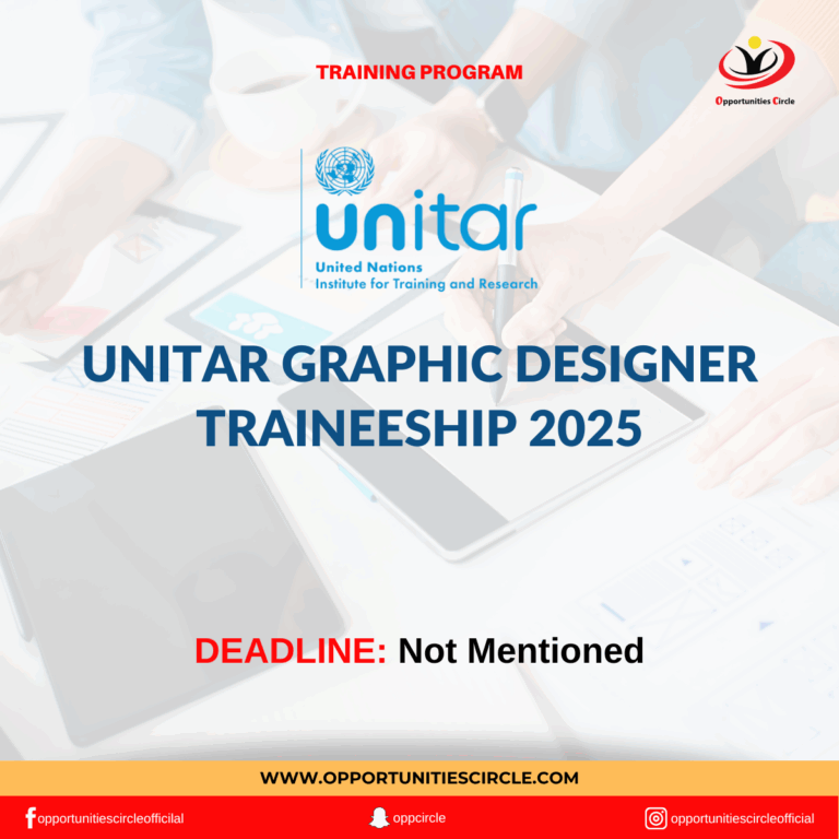 UNITAR Graphic Designer Traineeship 2025