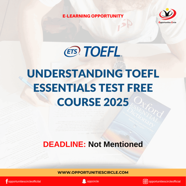 Understanding TOEFL Essentials Test Free Course 2025