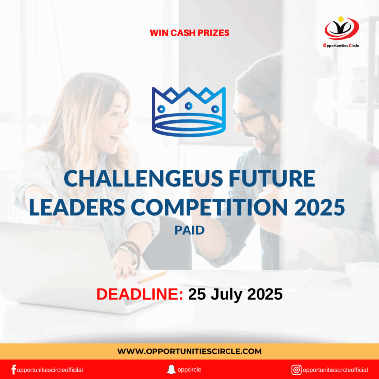 ChallengeUS Future Leaders Competition 2025