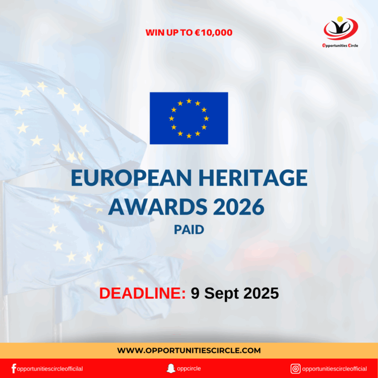 European Heritage Awards 2026