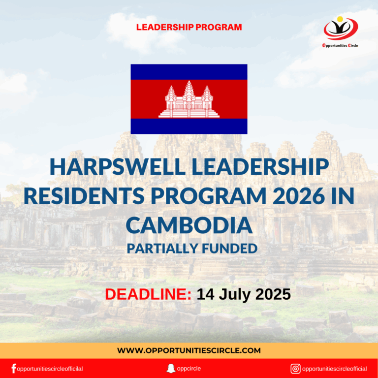 Harpswell Leadership Residents Program 2026 in Cambodia