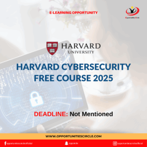 Harvard Cybersecurity Free Course 2025