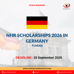 NHR Scholarships 2026 in Germany