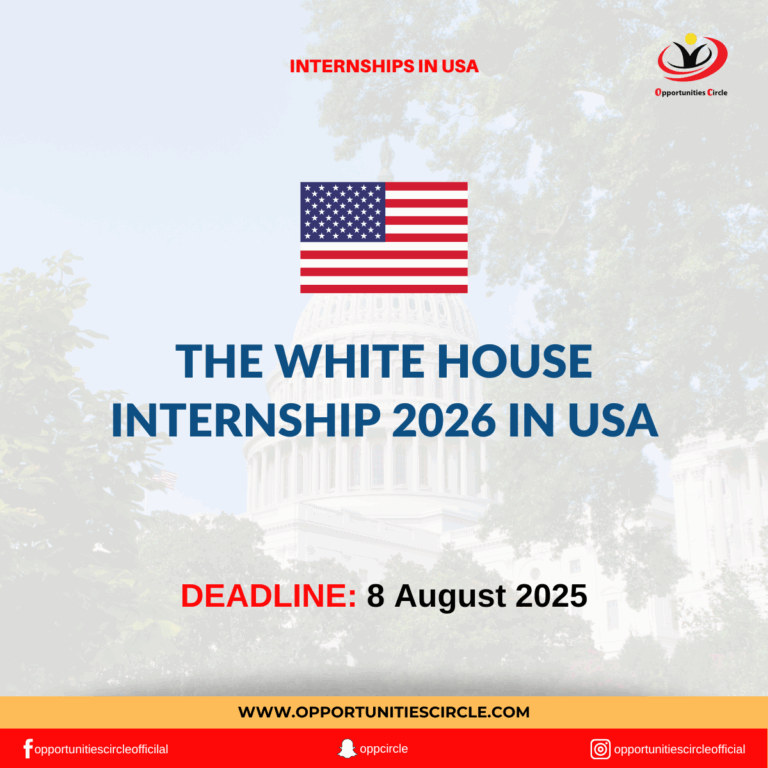 The White House Internship 2026 in USA