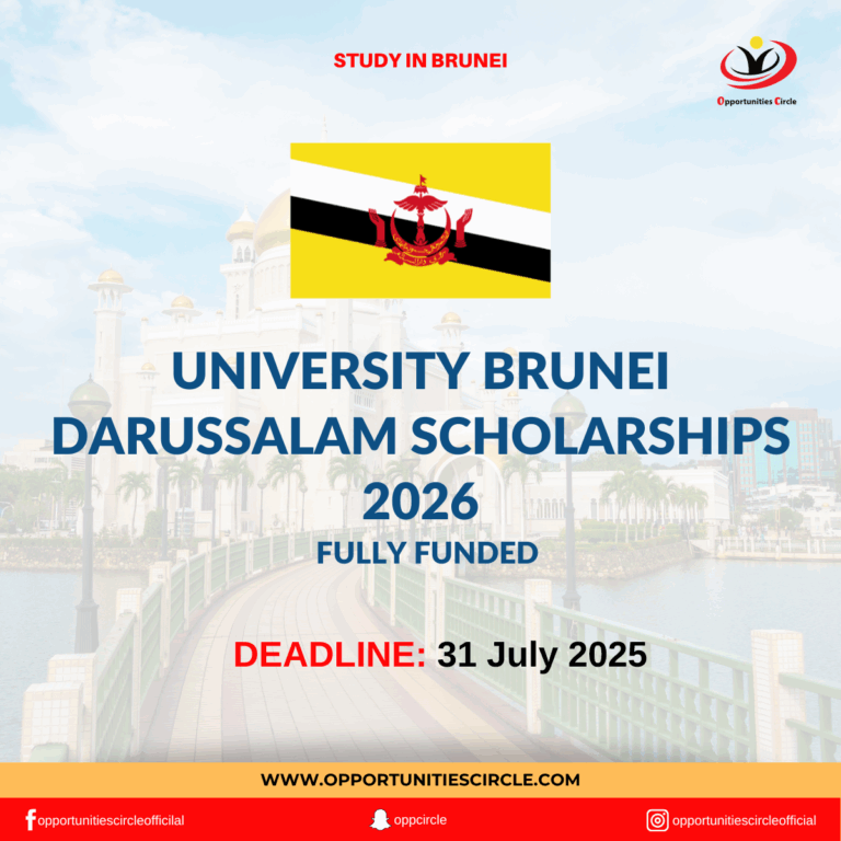 University Brunei Darussalam Scholarships 2026