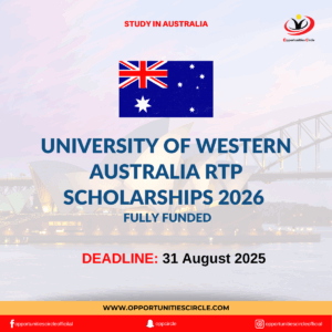 University of Western Australia RTP Scholarships 2026