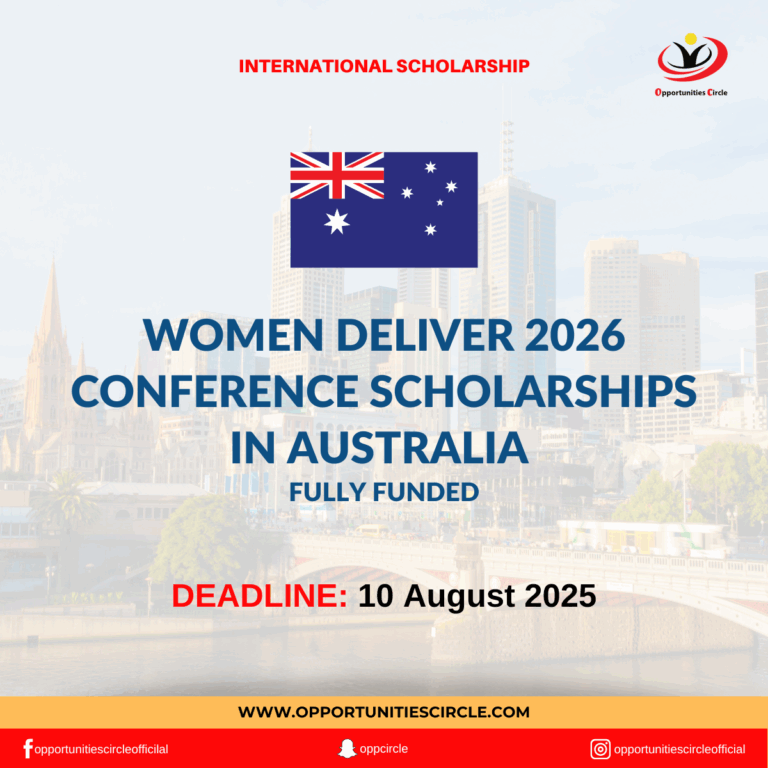 Women Deliver 2026 Conference Scholarships in Australia