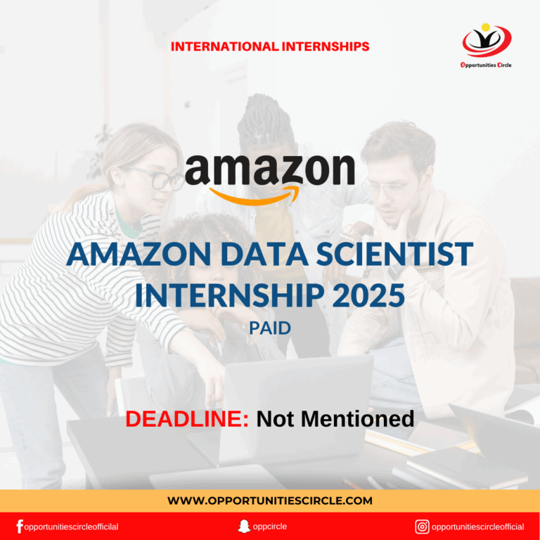 Amazon Data Scientist Internship 2025
