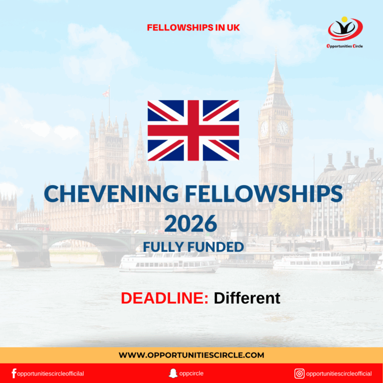 Chevening Fellowships 2026