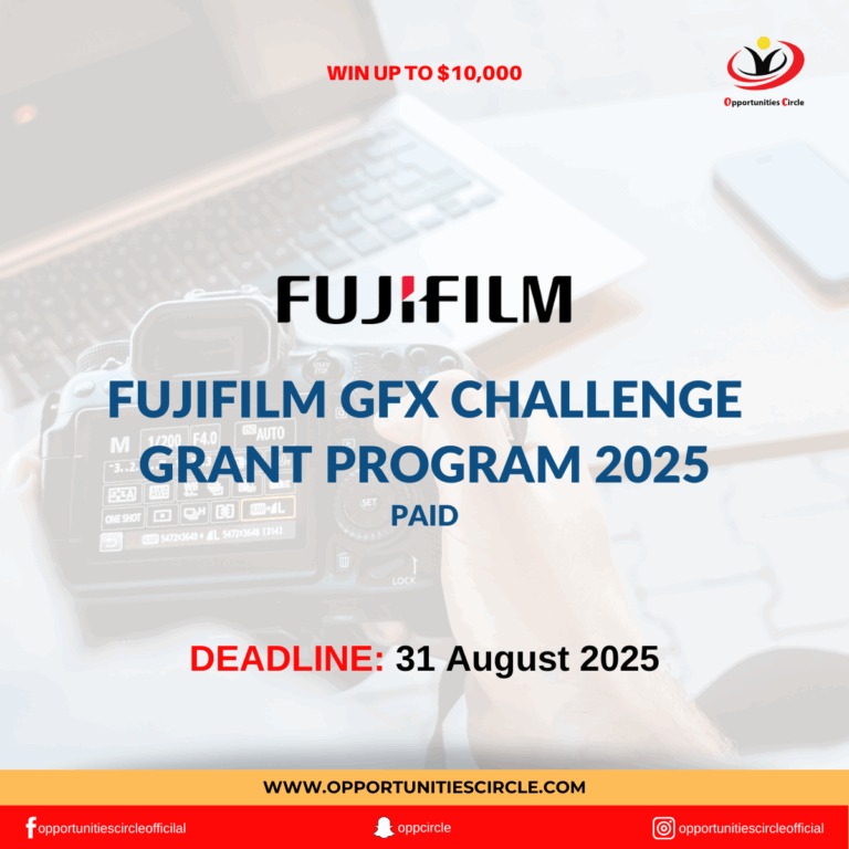 FUJIFILM GFX Challenge Grant Program 2025