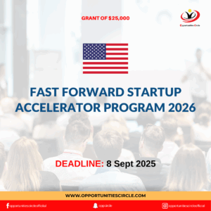 Fast Forward Startup Accelerator Program 2026