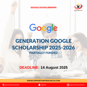 Generation Google Scholarship 2025-2026