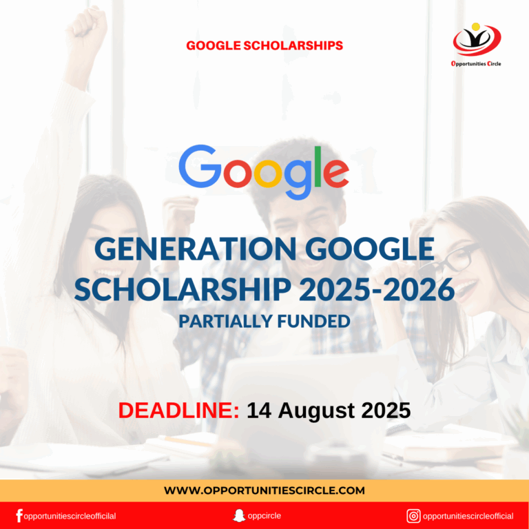 Generation Google Scholarship 2025-2026