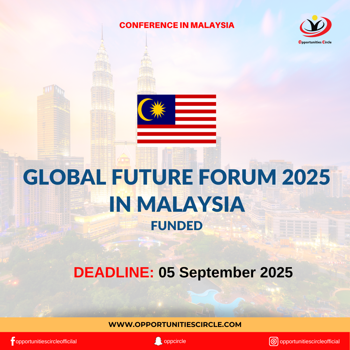 Global Future Forum 2025 in Malaysia - Opportunities Circle