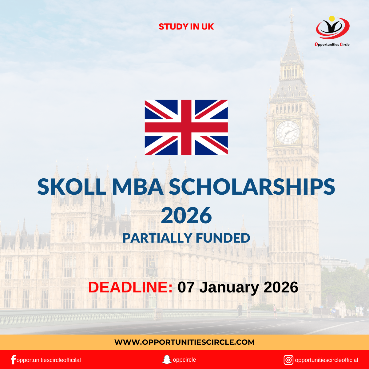 Skoll MBA Scholarships 2026