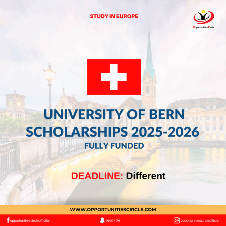 University of Bern Scholarships 2025-2026