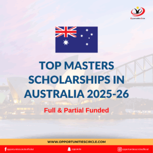 Top Masters Scholarships in Australia 2025-26