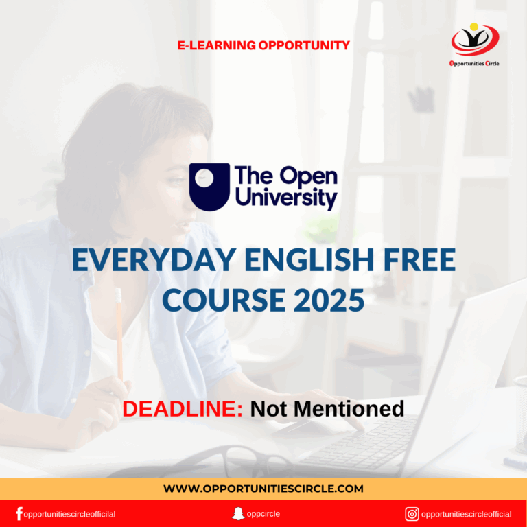 Everyday English Free Course 2025