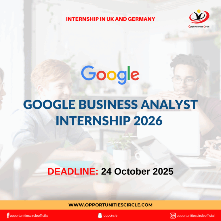 Google Business Analyst Internship 2026