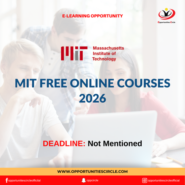 MIT Free Online Courses 2026