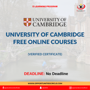 University of Cambridge Free Online Courses