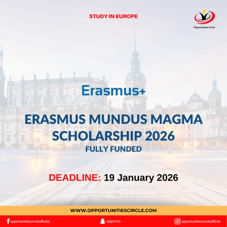 Erasmus Mundus MAGMa Scholarship 2026