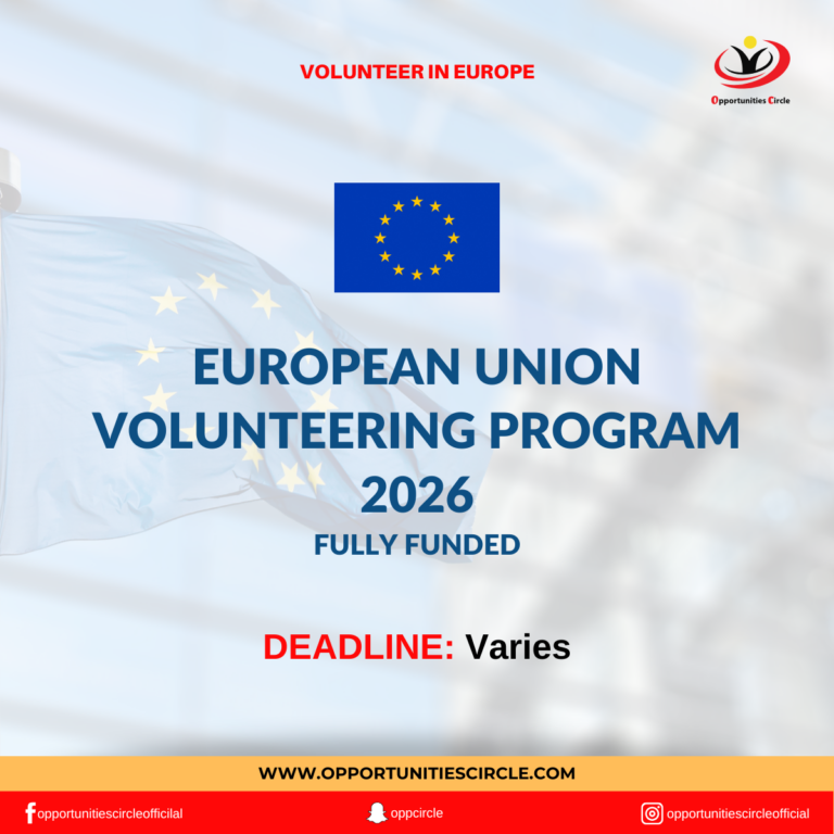 European Union Volunteering Program 2026