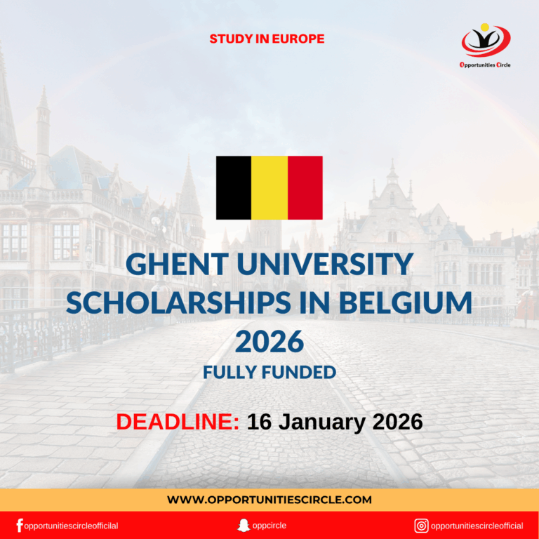 Ghent University Scholarships in Belgium 2026