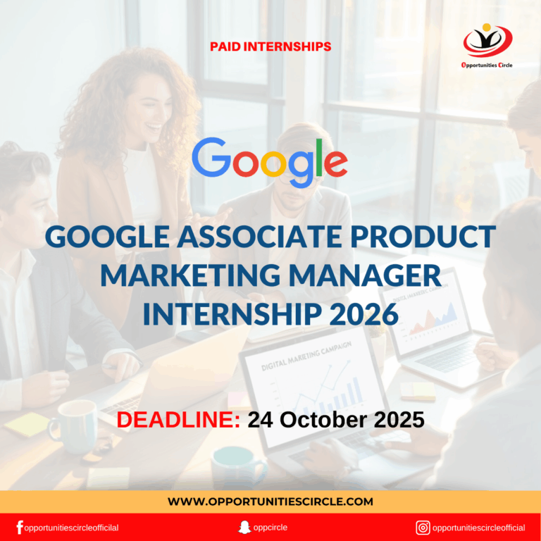 Google Associate Product Marketing Manager Internship 2026