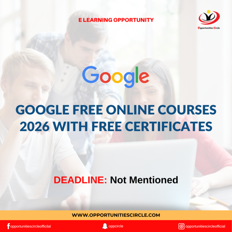 Google Free Online Courses with Free Certificates 2026