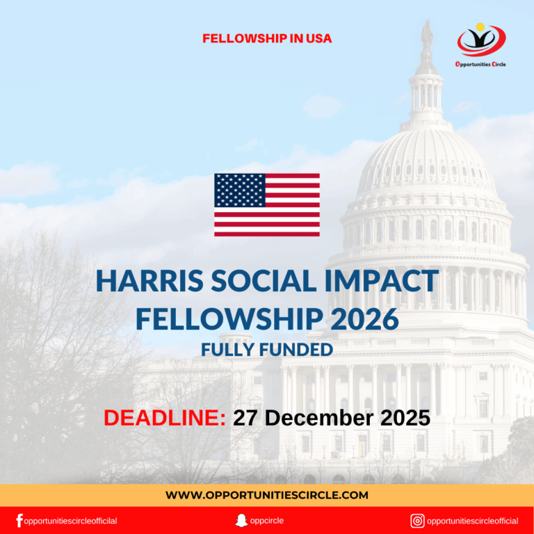 Harris Social Impact Fellowship 2026