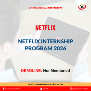 Netflix Internship Program 2026