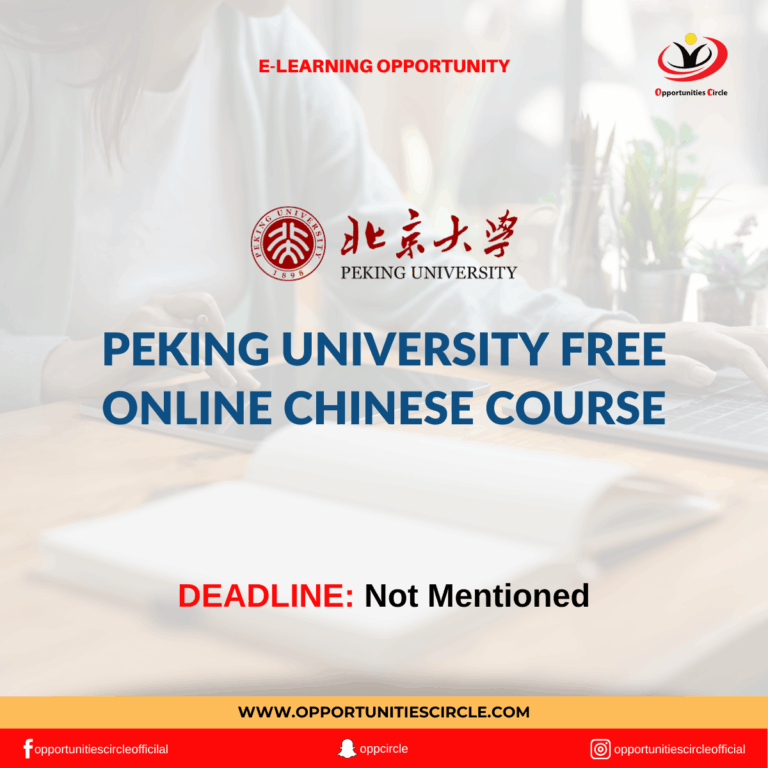 Peking University Free Online Chinese Course