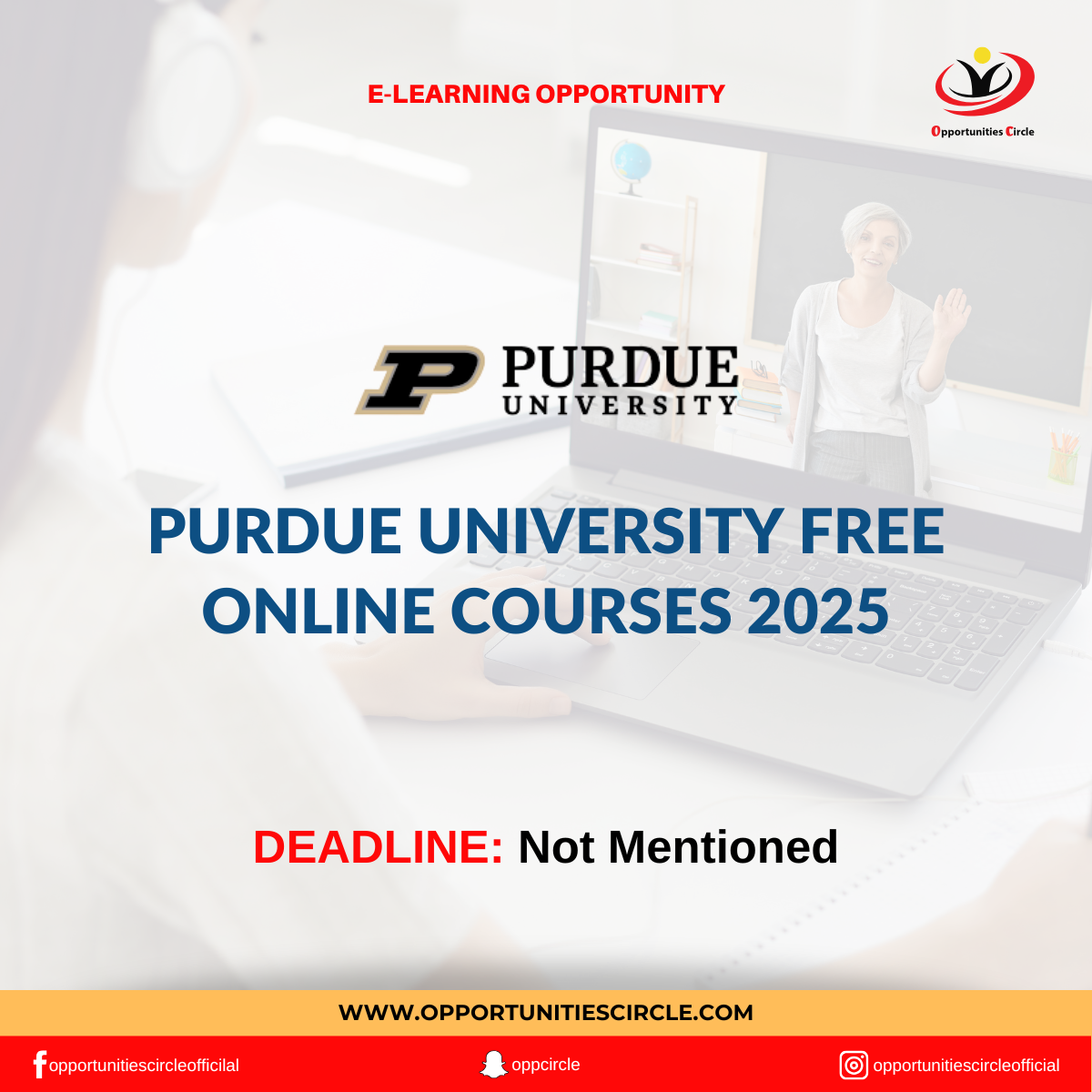 Purdue University Free Online Courses 2025 - Opportunities Circle