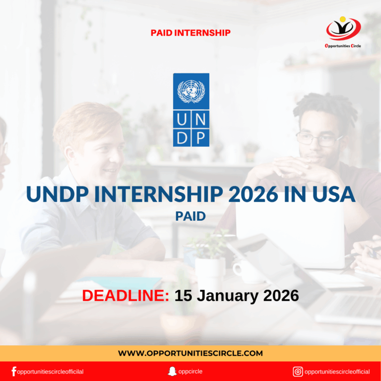 UNDP Internship 2026 in USA