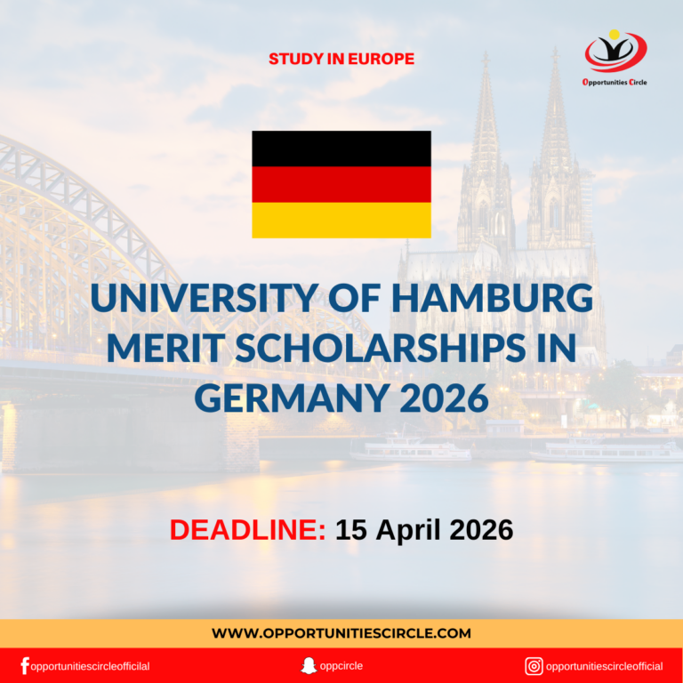 University of Hamburg Merit Scholarships in Germany 2026