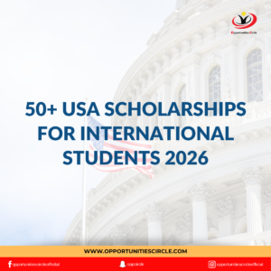 50+ USA Scholarships for International Students 2026