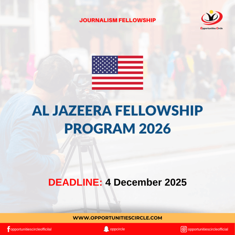 Al Jazeera Fellowship Program 2026