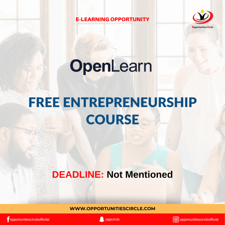 Free Entrepreneurship Course