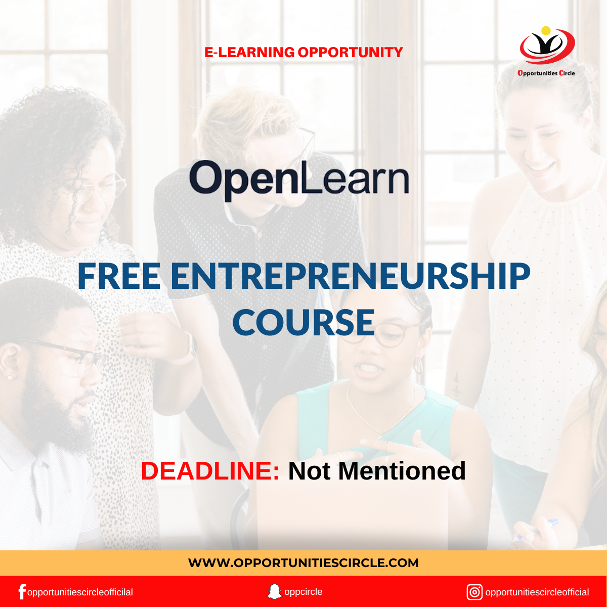 Free Entrepreneurship Course | OpenLearn - Opportunities Circle
