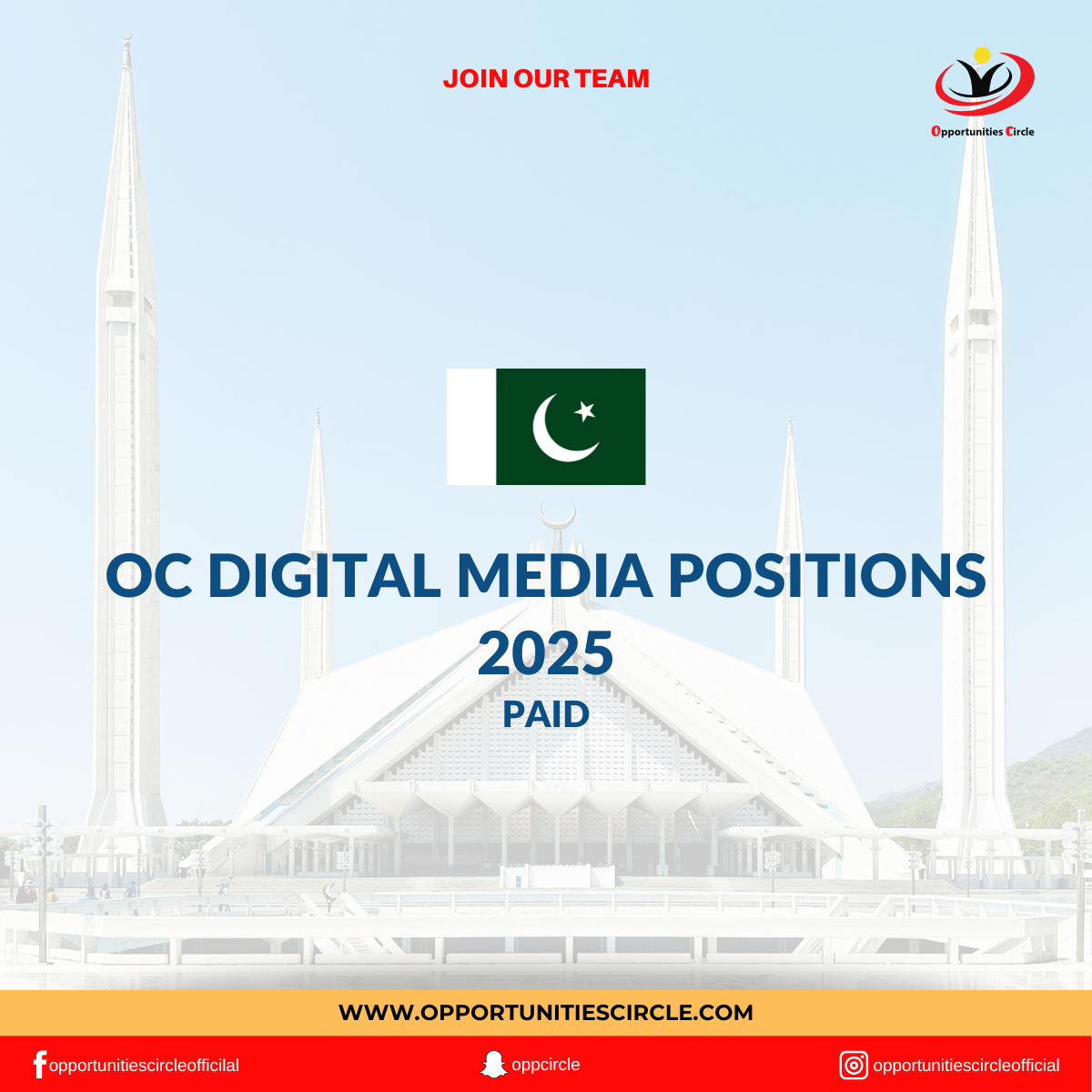 OC Digital Media Positions 2025 | Join Our Team - Opportunities Circle