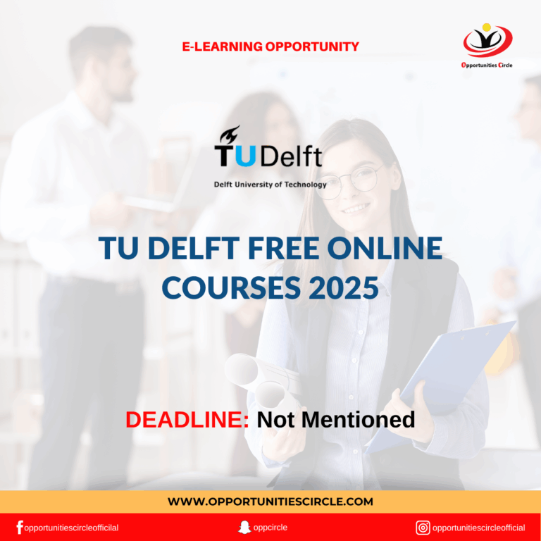 TU Delft Free Online Courses - Opportunities Circle