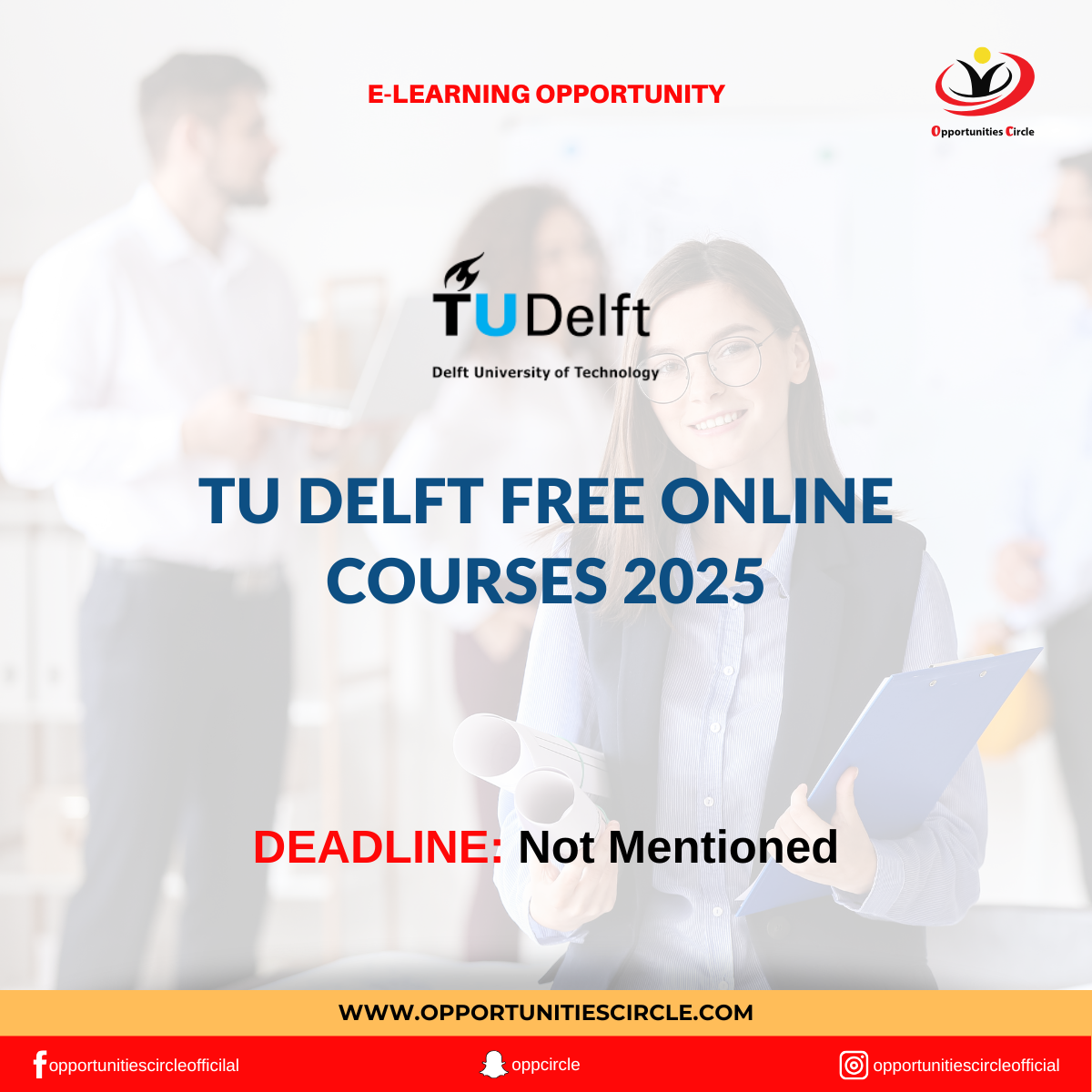 TU Delft Free Online Courses - Opportunities Circle