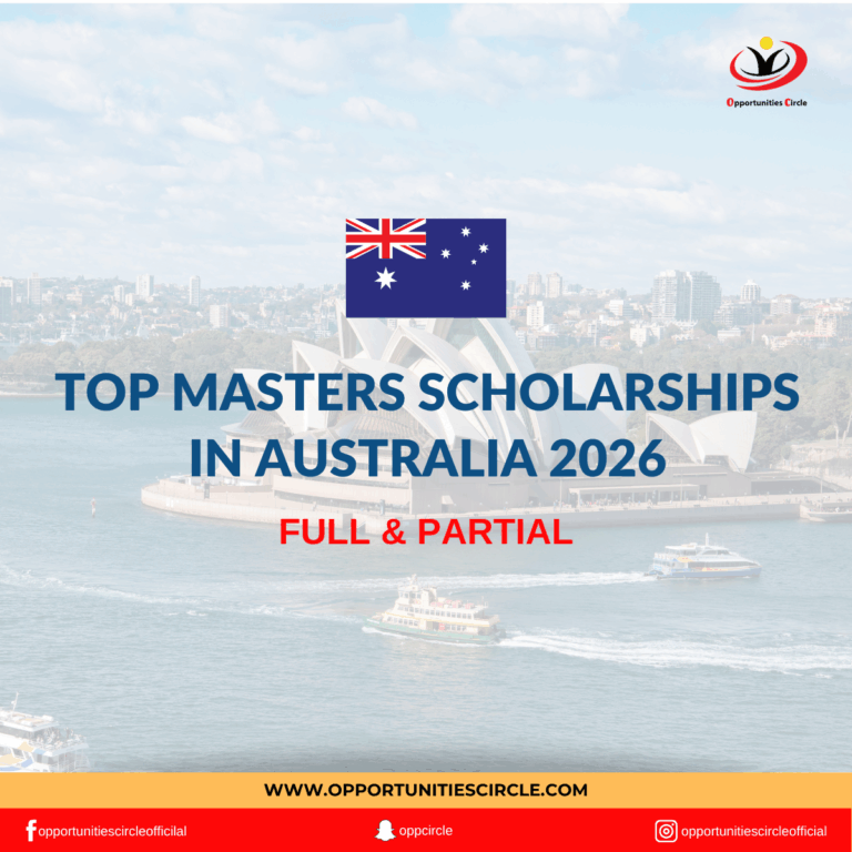 Top Masters Scholarships in Australia 2026