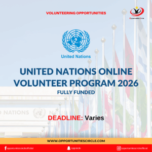 United Nations Online Volunteer Program 2026