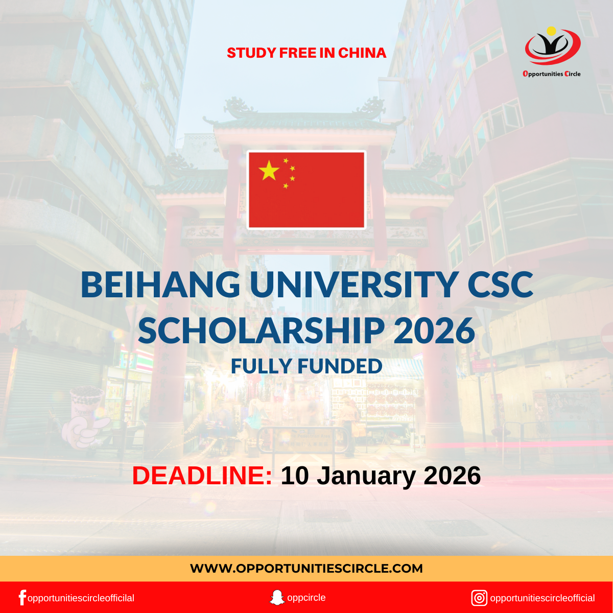 Beihang University CSC Scholarship 2026 in China | Fully Funded -  Opportunities Circle