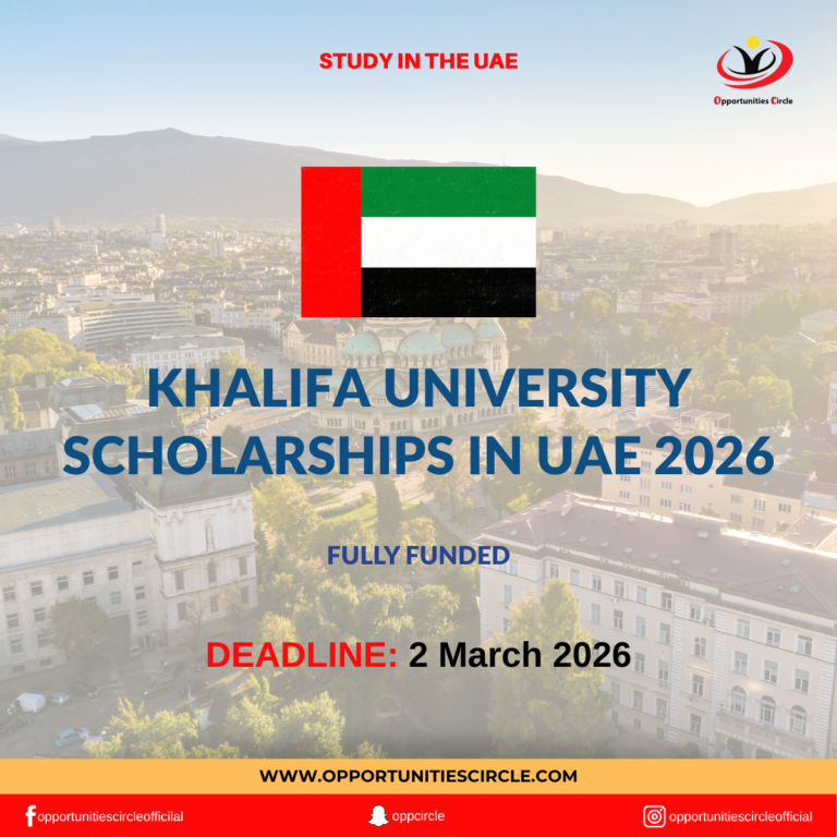 Khalifa University Scholarships in UAE 2026