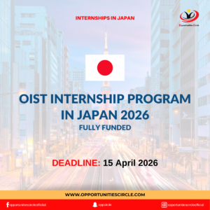 OIST Internship Program in Japan 2026